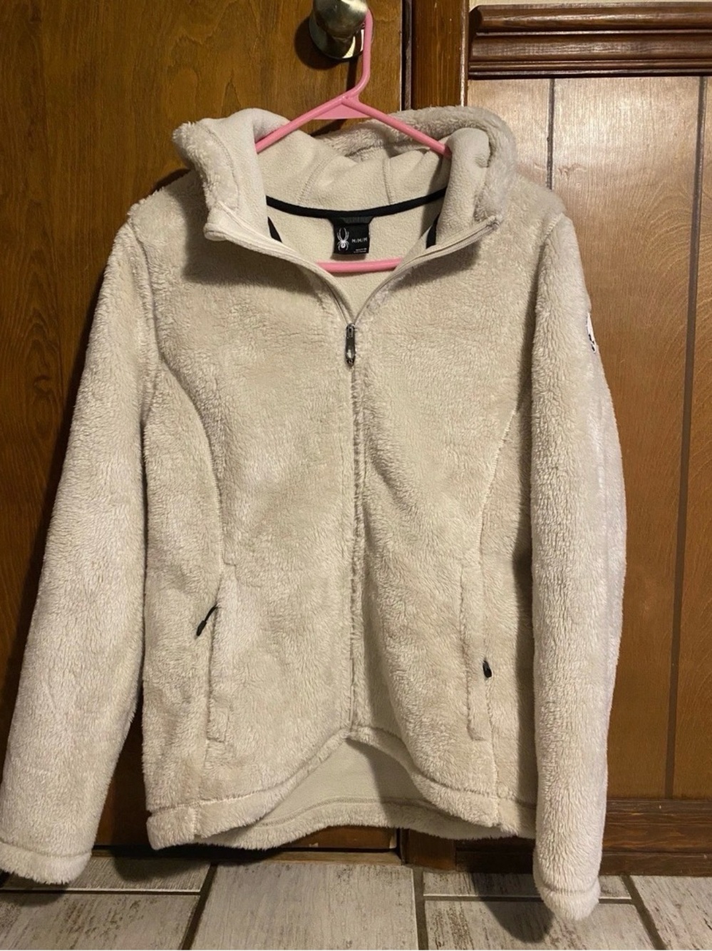 Women’s Spyder Warm Fuzzy Fleece Jacket Size M